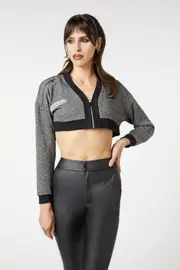 Radioactive Raver Crop Cardi