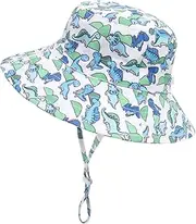 [Ptduabenlu] Baby Sun Hat Toddler UPF 50+ Summer Sun Protection Cap Infant Beach Wide Brim Bucket Hat for Kids Boys Girls