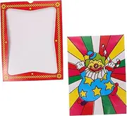 SOPOTUTU Clown Color Changing Card Trick Performance Prop for for Parties Stage Shows Boosts Imagination Creativity Engaging Color Changing Gimmick