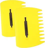Garden Rake for Leaves 1 Pair Plastic Yard Tools Leaf Rake Ergonomic Design for Comfortable Use