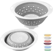 Collapsible Colander and Strainer, 5 Quart(1.25 Gal), Heavey Duty Kitchen Draine
