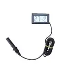 Thermometer Hygrometer Temperature Humidity Meter Digital LCD Display BK