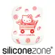 【Siliconezone】施理康Hello Kitty廚房料理耐熱軟式覘板墊-紅色