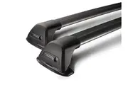 Yakima Flush Bar Black Roof Rack Pair S11YB - 8050226