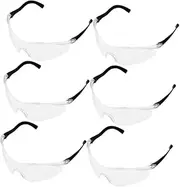 [Hanycr] 6 Pcs Kids Protective Glasses Dustproof Glasses Comfortable Children's Eyewear Toddler Safety Glasses Transparent Protective Eyewear