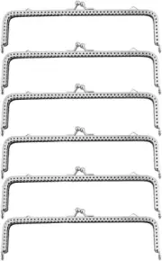 6PCS Purse Bag Frame Rectangle Purse Coin Bag for DIY Craft Purse Makingbag Maki