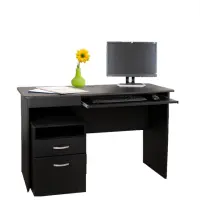 在飛比找momo購物網優惠-【DFhouse】梅克爾電腦辦公桌+活動櫃(2色)