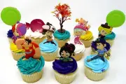 Wreck It Ralph Birthday Cake CUPCAKE Topper Set Featuring Ralph, Vanellope, and