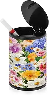 Ashtrays For Cigarettes For Car Nova Scotia Mayflower Beauty Summer Flowers Mini Trash Nice Ash Tray Car Cup Holder Travel Home Office