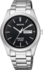[Citizen] Watch Regno Solartech Standard Titanium Model KM1-415-51 Men's