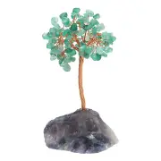 Crystal Tree Gifts for Women Handcrafted Tree of Life Stones Green