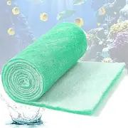 Lyvixora Dual Density Aquarium Filter Sponge Pad – High Porosity Biological Filter Media for Fish Tank, Canister & Pond Filters – Reusable & Durable Filter Floss​