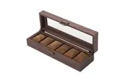 STORFEX: 6-Grid Advanced Watch Storage Display Box