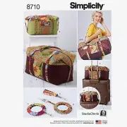 VoyageCraft: One-Size Travel Duffle & Keychain Sewing Patterns