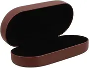 [FOMIYES] Glasses Case Eyeglass Case Hard Shell Eyeglass Case Sunglasses Travel Case Hard Eyeglass Case Sun Glass Case Eyeglasses Storage Case Eyeglass Case Black Metal
