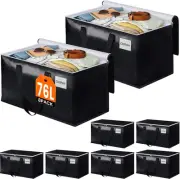 Moving Bags, Heavy Duty Moving Boxes with Zippers Top and Sturdy Handles, Storag