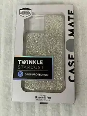 Case Mate StarDust Twinkle Sparkle Case for Apple iPHONE 11 PRO NEW see Descri