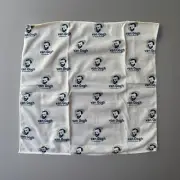 VAN GOGH HANDKERCHIEF ART DRAWING CHARCOAL SMEARING CLOTH CHAMOIS COTTON WHITE