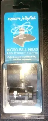 Square Jellyfish Micro Ball Head And Pocket Tripod
