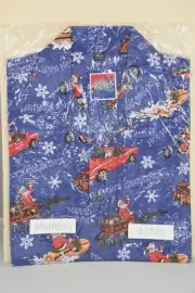 Dave Carey Camp Shirt - Christmas - Santa - 41740M