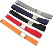[WRITWAA] Boys and Girls Waist Band Elastic Fashion Boys and Girls Belt Shorts Pants Jeans Dresses