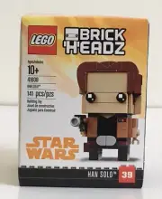 LEGO BrickHeadz Han Solo 2018 (41608) Building Kit 141 Pcs Retired Set