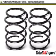 2Pcs Coil Spring Set for Nissan Quest 2004-2009 V6 3.5L Van Front Left & Right
