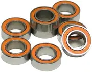 10pcs SMR95 2RS ABEC7 5x9x3 mm Hybrid Ball Ceramic Bearing MR95 SMR95 SMR95C RS 2OS Fishing Reel Gear Stabilizing Bearing(SMR106C-2OS 6x10x3mm)