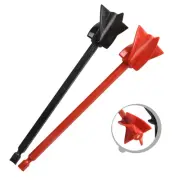 Quick and Uniform Paint Stirrer Four Leaf Spiral Design for Efficient Mixing