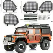 4PCS Metal Window Guard Net for 1/10 TRX4 RC4WD D90 D110 Defender RC Car