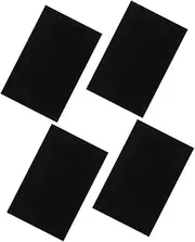 Outanaya 4pcs Storage Box Sponge Pad Earrings Display Tray Ring Organizer Inserts Charm Display Tray Jewelry Felt Cushion Jewelry Display Pad Jewelry Showcase Jewelry Display Tray Black
