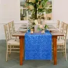 Table Runners 72 Inches Long Sequin Table Runner Royal Blue Sequin Table Runner