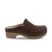 Dansko Women's Bel Mule Size 41 - Brown Oiled Pull Up NWB