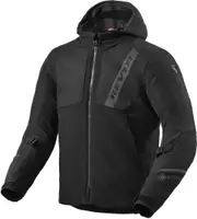 Revit Potential GTX waterproof Motorcycle Textile Jacket, black, Size 3XL for Men