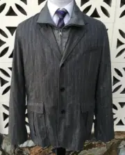 NWT BANANA REPUBLIC Sports Coat Removable Insulated Lining Full Zip Size XL $275