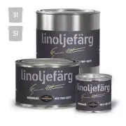 Ottosson Färgmakeri Linseed Oil Paint - Dark Grey