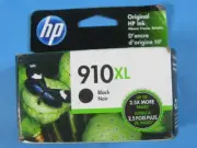 HP 910XL BLACK HIGH YIELD INK CARTRIDGE 3YL65AN - NEW - FREE SHIPPING - JAN 2027