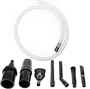 Hygieia Mini Vacuum Cleaner Accessory Attachments Tool Kit for Dyson V6 Corded and Cordless Vacuum Cleaners - Quality Brush Attachment Kit + Flexible Extension Hose
