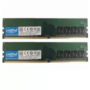 Crucial 2x 16GB 1RX8 PC4-2400T DDR4 19200MHz 288Pin UDIMM Desktop Memory RAM"