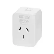 Arlec White Grid Connect Smart Plug In Socket With Energy Meter - PC191HA