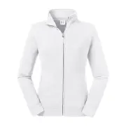 Russell Womens Authentic Sweat Jacket (White) - BC4656