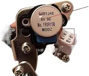 Carb Carburetor double tube/step motor (8V 4 hole) OR (12V 5 hole) For GENERAC GP2200i Generator Inverter 80cc 1700 2200 Watts (Color : 8V 4 wire)