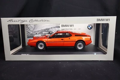BMW M1 Orange Metallic MODELISSIMO 1/18 (No Autoart Minichamps Kyosho Otto BBR