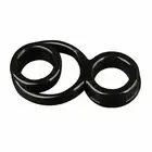 Double Penis Cock Ring Bigger Erection Delay Ejaculation Ball Stretcher Sex Toys