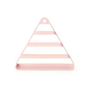 Wall Mounted Earring Jewelry Organizer Wall Earring Storage Rack Shelf Necklace Jewel Display Stand Rack Holder with Free Hook