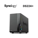 【SYNOLOGY 群暉科技】搭HAT3300 6TB X2 ★ DS224+ 2BAY NAS 網路儲存伺服器