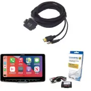Alpine Halo9 iLX-F509, KCU-315UH USB / HDMI Extension Cable with SWI-CP2 Stee...