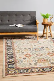Rug Culture Dune Multi Vintage Look Aztec Rug