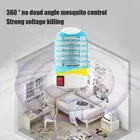 Indoor LED Electric Mosquito Fly Bug Insect Trap Zapper Light Killer Lamp Y1W5