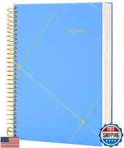 Yoment Spiral Bullet Dotted Journal Large Hardcover Spiral Notebook 8"x10" Do